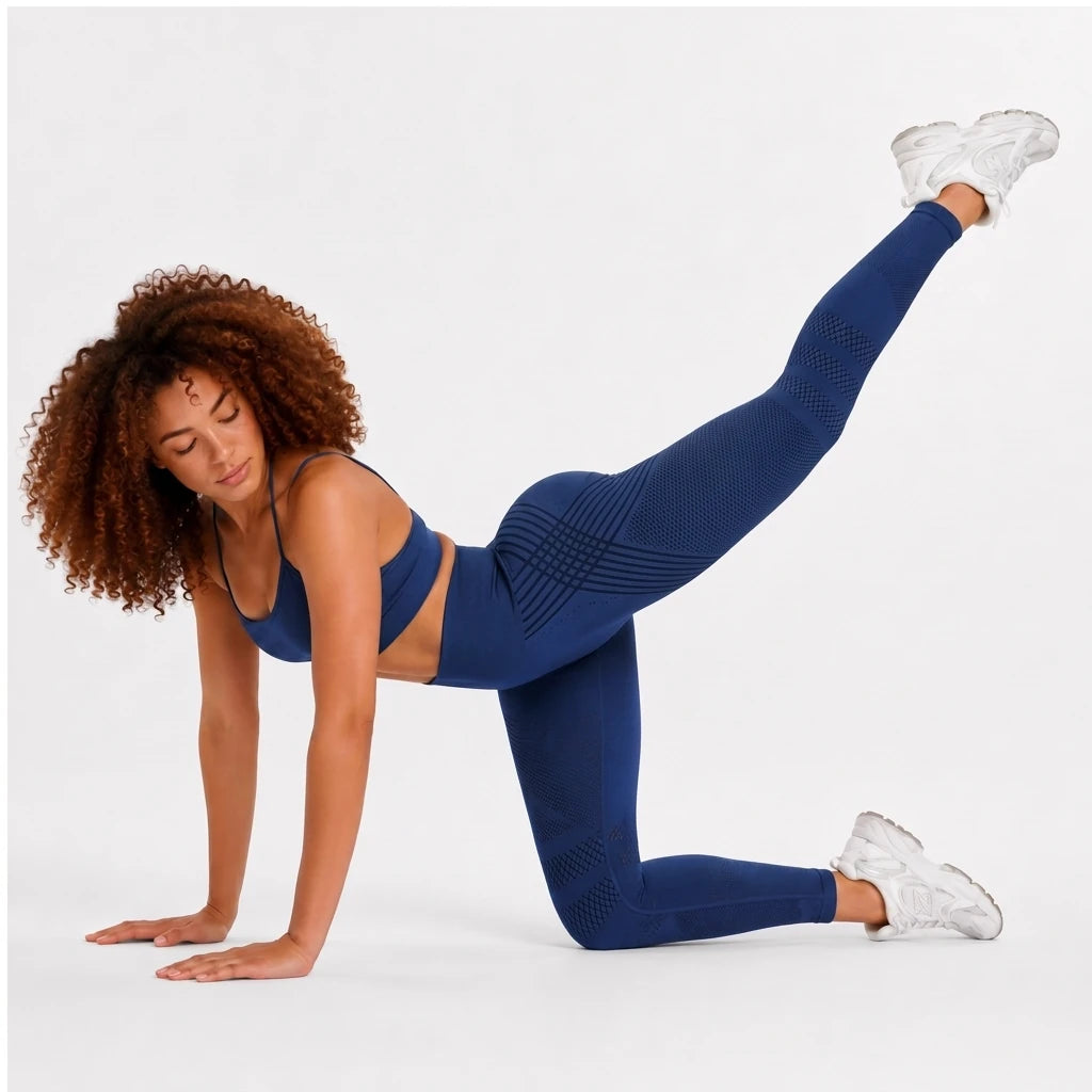 Squat proof anti-cellulite compression leggings