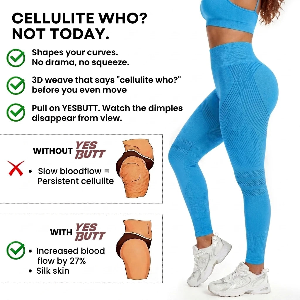 3D knit anti-cellulite compression leggings
