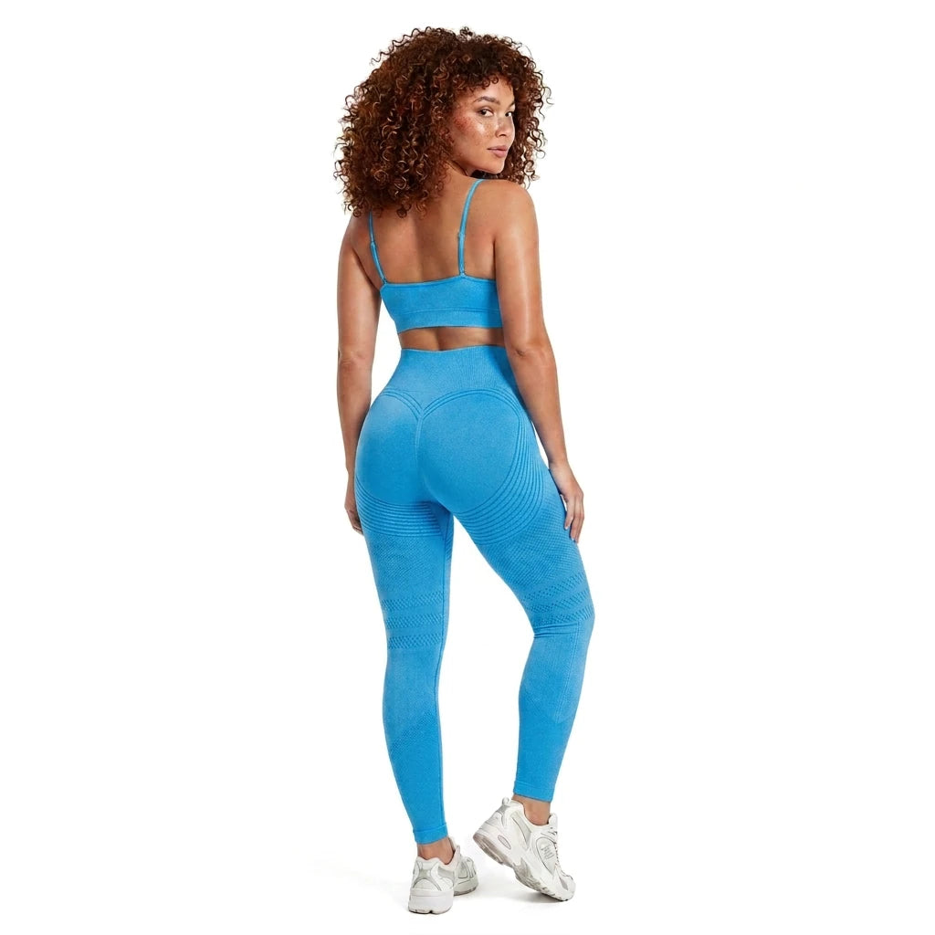 Anti-cellulite compression leggings high waist